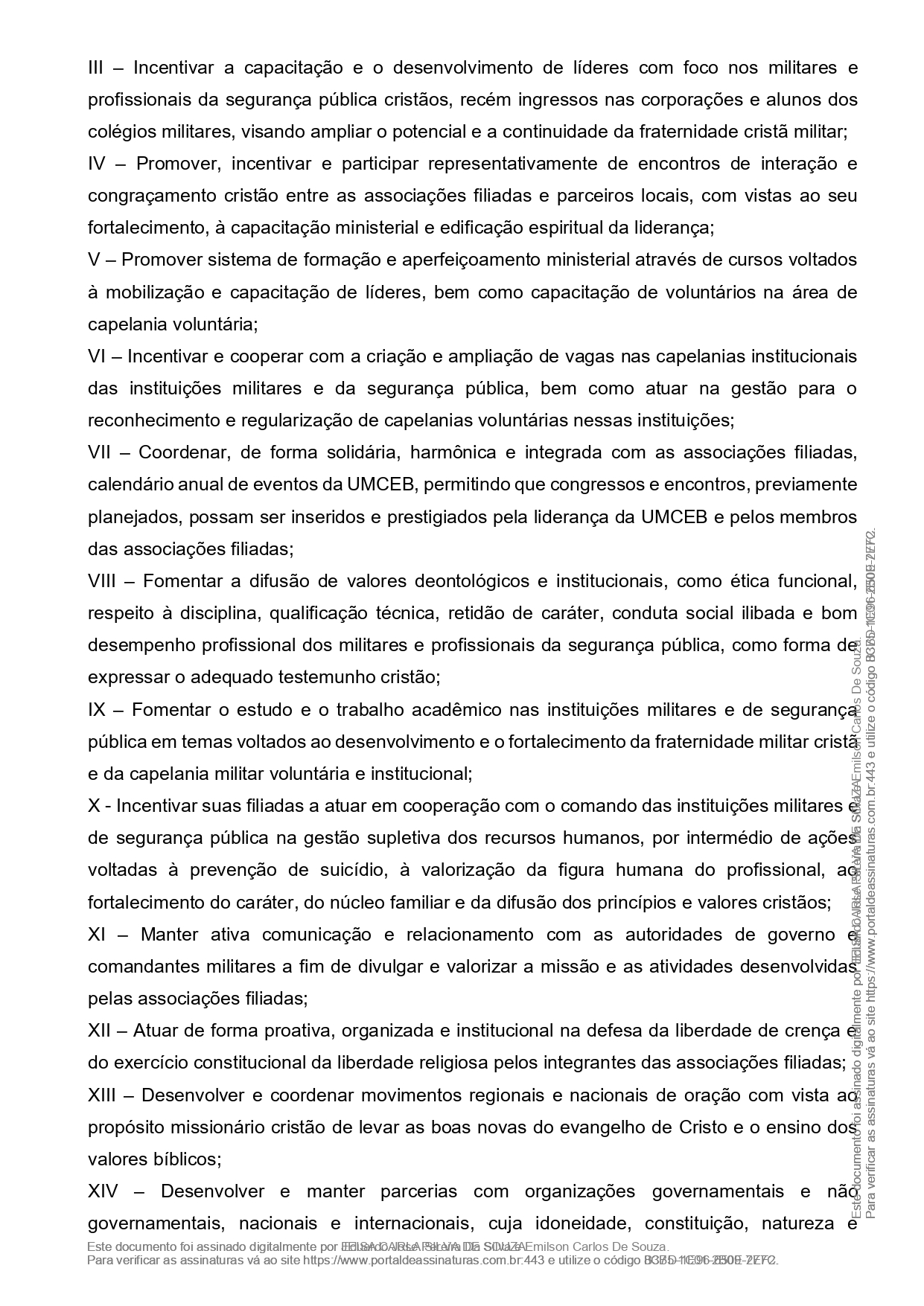 Estatuto da UMCEB 2 Alteracao 2021 Manifesto