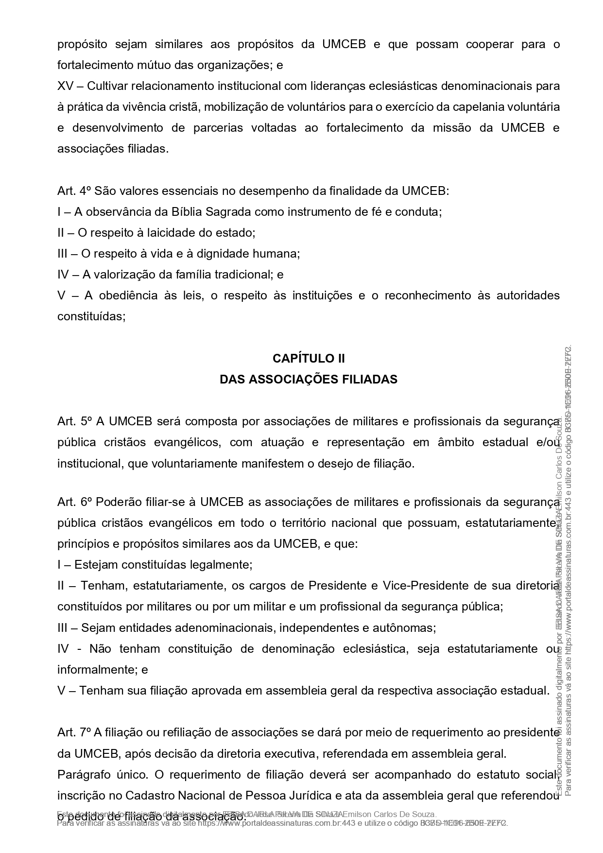 Estatuto da UMCEB 2 Alteracao 2021 Manifesto